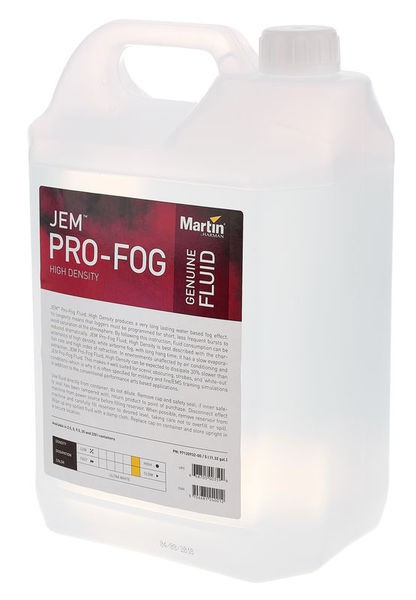 Martin Jem Pro-Fog High Density - płyn do wytwornicy dymu (5l)