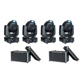 Showtec 4x Phantom 65 Spot - zestaw głowic ruchomych