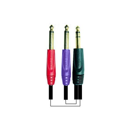 SCHULZKABEL GIS-6 JACK STEREO - 2x JACK MONO - kabel insertowy (6m)
