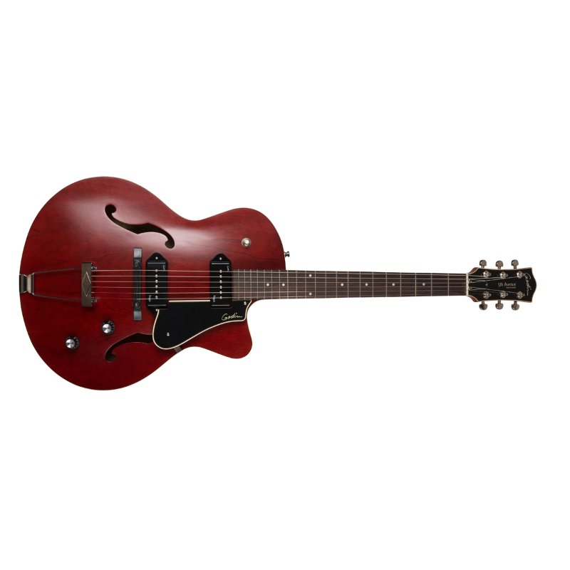 GODIN 5TH AVENUE CW KINGPIN II BURGUNDY RED - GITARA ELEKTRYCZNA