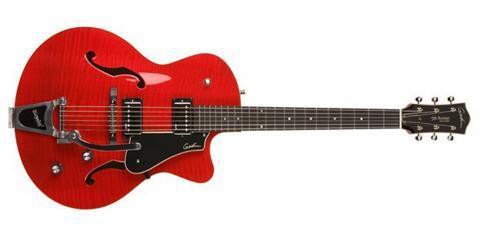 GODIN 5TH AVENUE UPTOWN TRANS RED FLAME - GITARA ELEKTRYCZNA