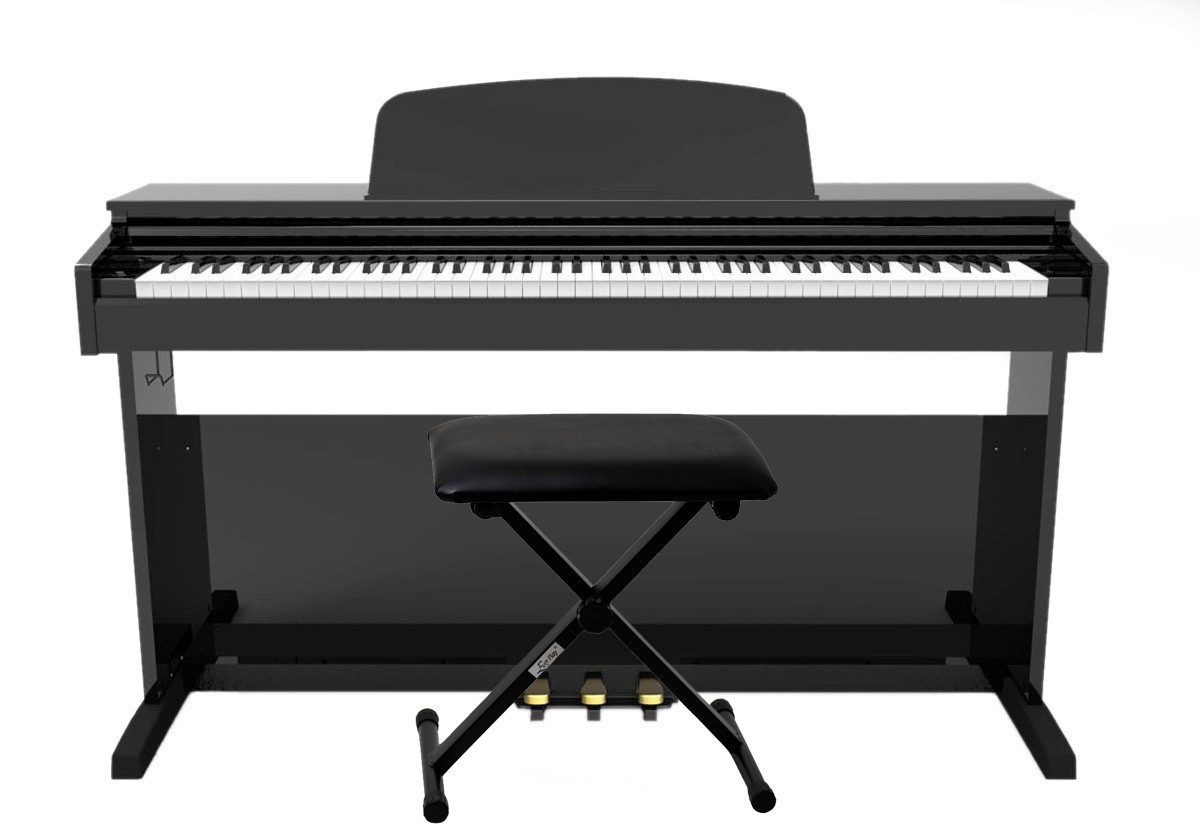 Ringway RP220 RW PVC - pianino cyfrowe + ława