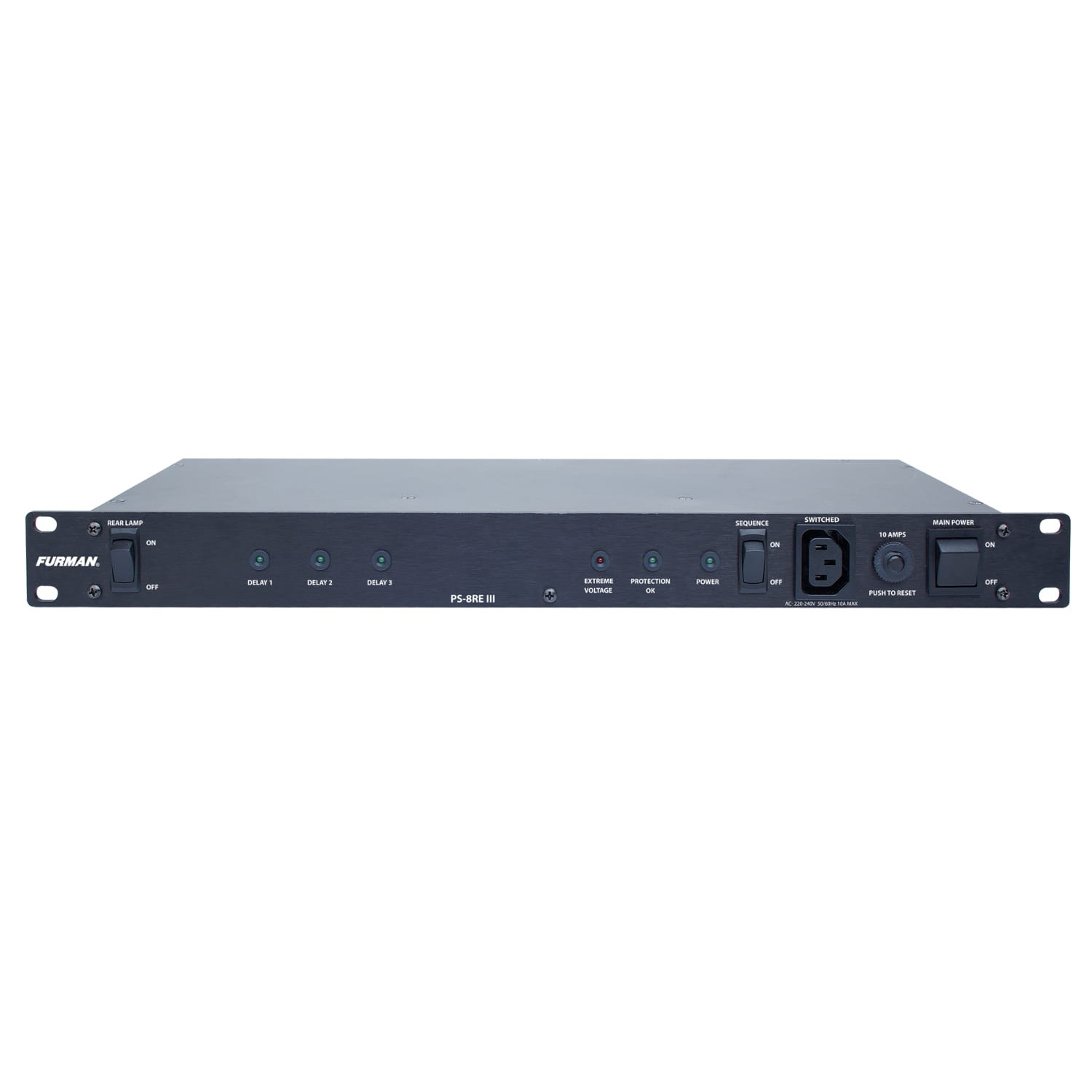 FURMAN PS-8RE III - PANEL ZASILAJĄCY SEKWENCYJNY