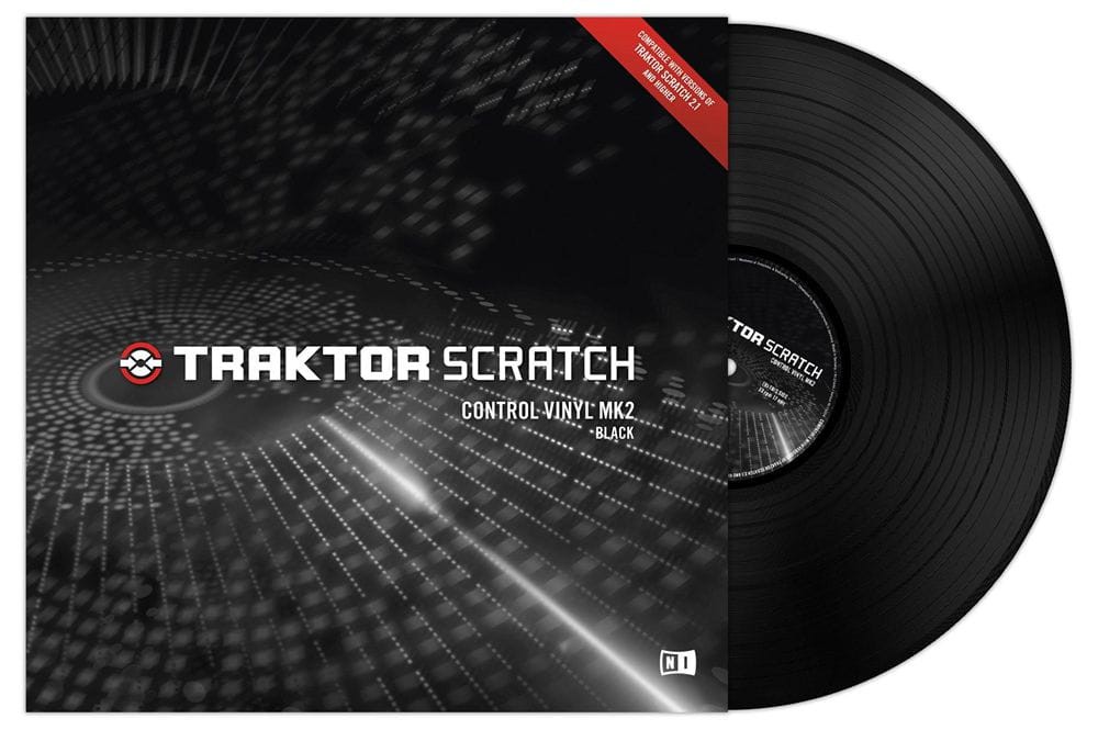 NATIVE INSTRUMENTS TRAKTOR SCRATCH CONTROL VINYL MK2 BLACK - PŁYTA WINYLOWA