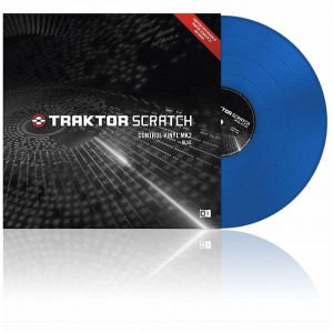 NATIVE INSTRUMENTS TRAKTOR SCRATCH CONTROL VINYL MK2 BLUE - PŁYTA WINYLOWA