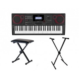Casio CT-X5000 - keyboard + ława + statyw