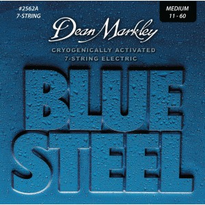 DEAN MARKLEY BLUE STEEL 2562A MED 11-60 7STR - Struny do gitary elektrycznej