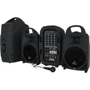 Behringer PPA500BT SET - przenośny zestaw nagłośnieniowy z bluetooth