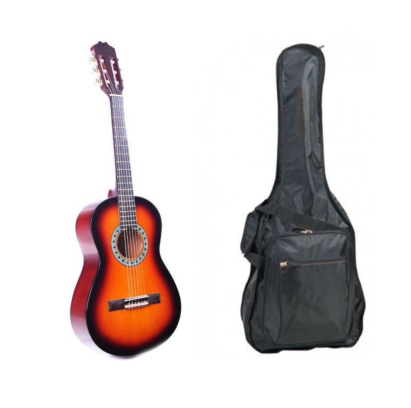 Alvera ACG100 SB 3/4 - gitara klasyczna 3/4 SUNBURST + pokrowiec