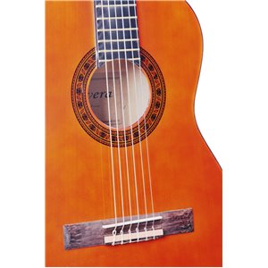 Alvera ACG100 3/4 - gitara klasyczna 3/4 NATURAL + pokrowiec