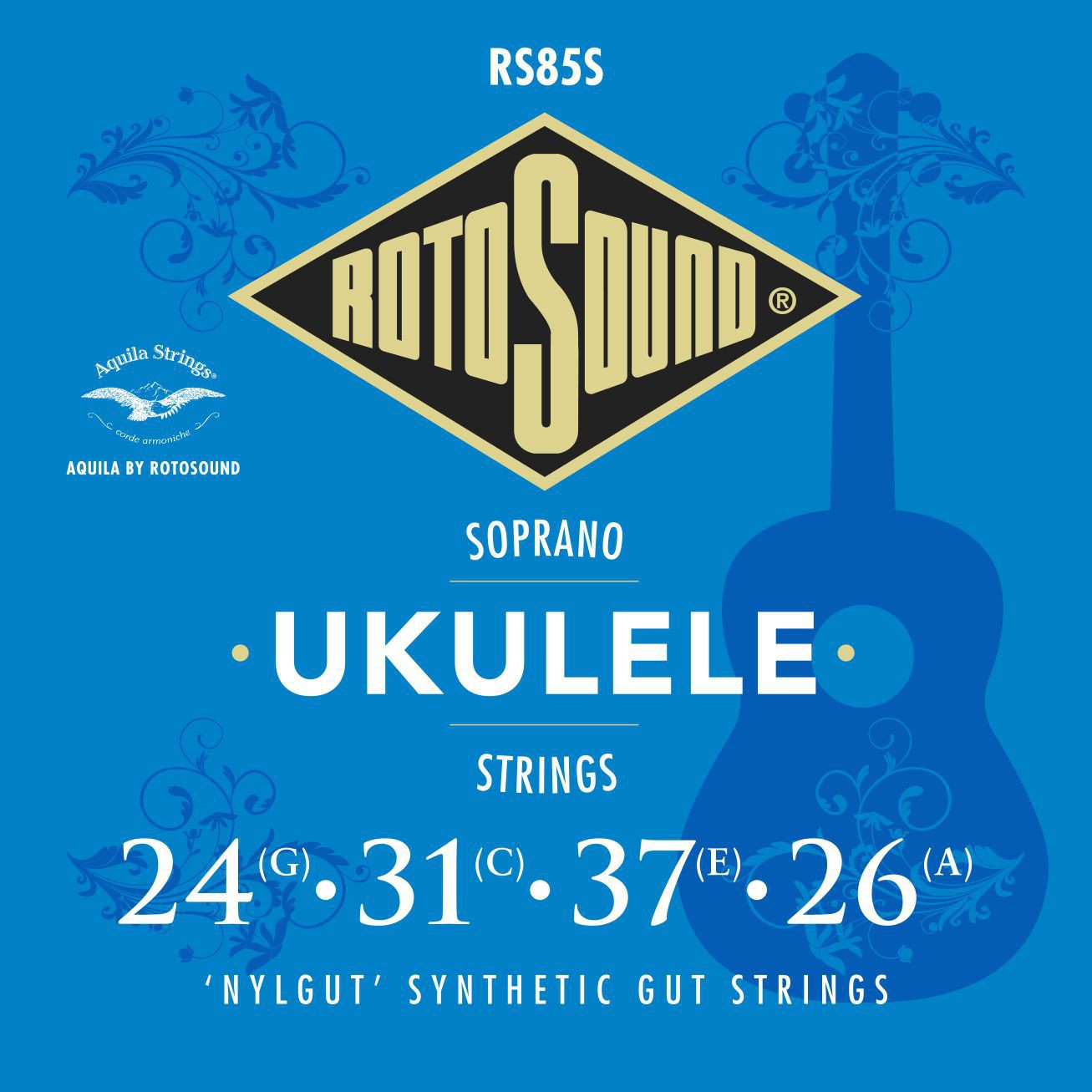 Roto RS85S - 4 struny ukulele [24-26] nylgut