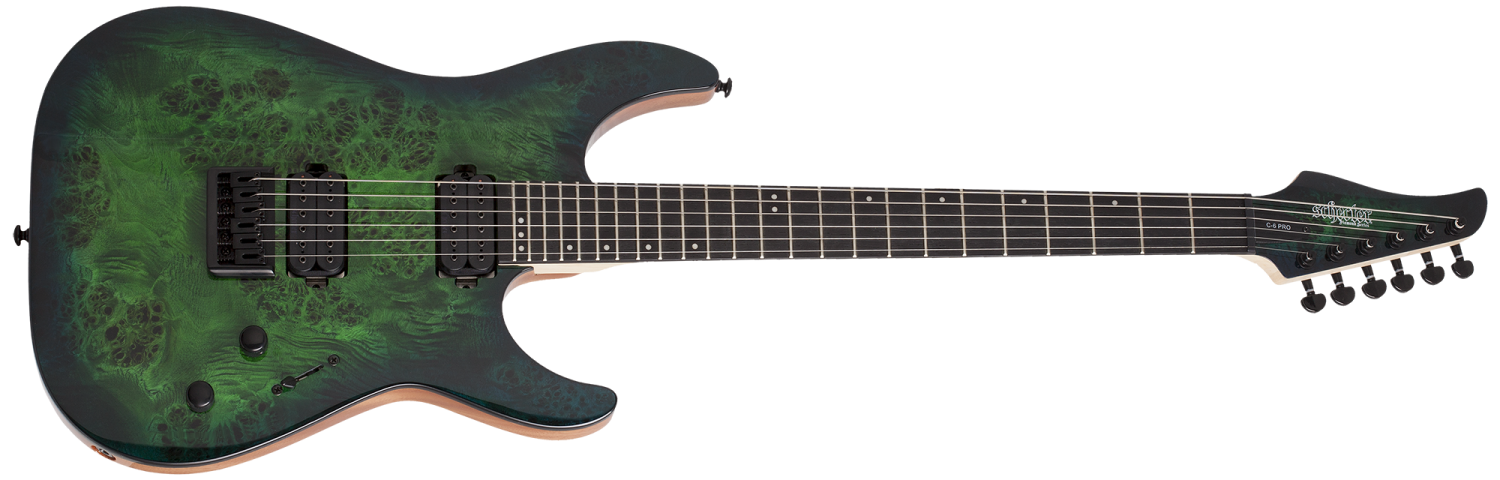 SCHECTER C-6 PRO AQB - Gitara Elektryczna