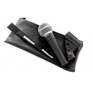Shure SM58-KM-SOM 
- zestaw mikrofon + statyw + kabel