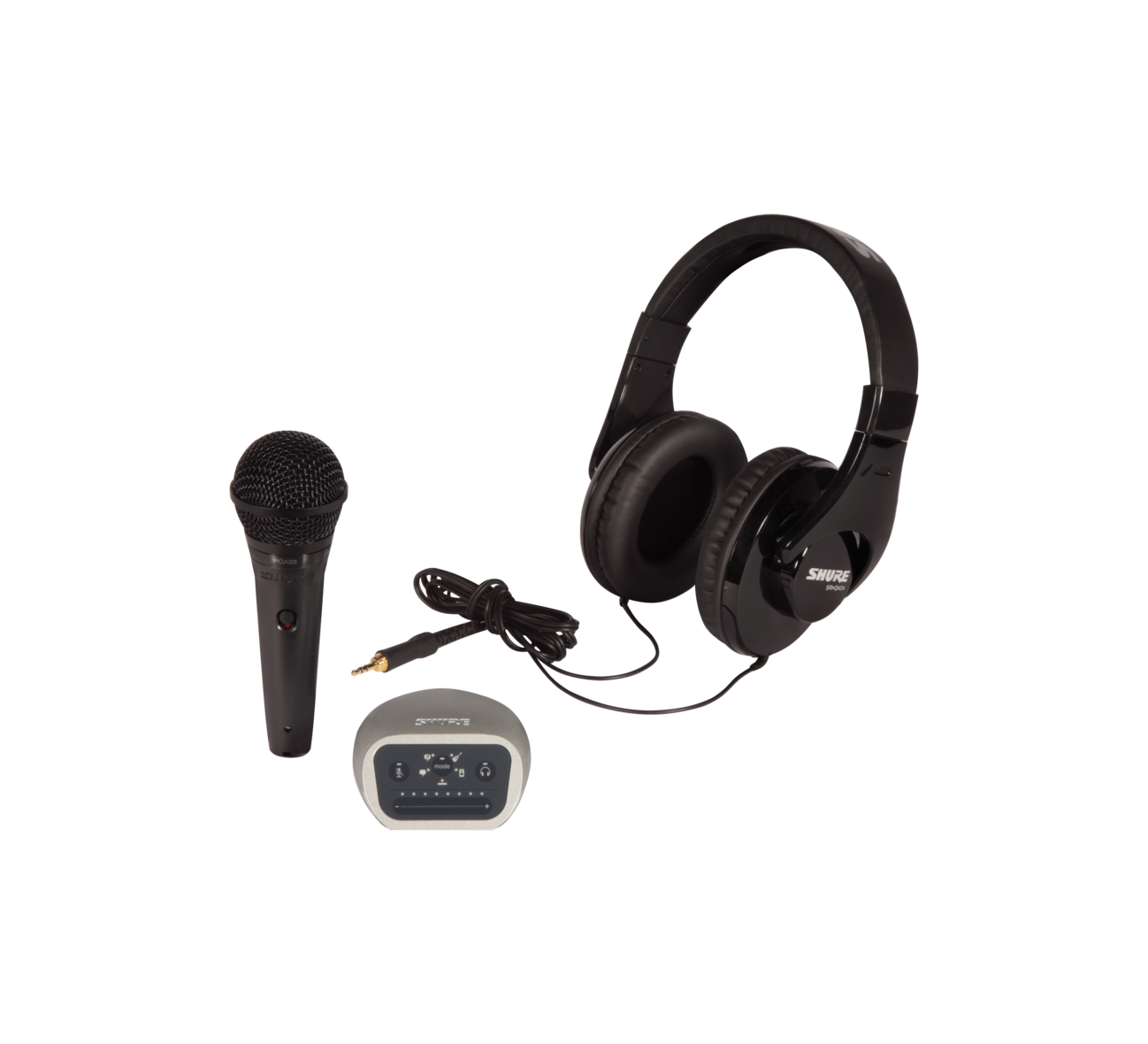 Shure PGA58 DIGITAL REC-KIT - zestaw interfejs audio + mikrofon + słuchawki