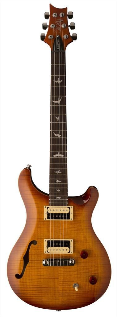 PRS 2017 SE Custom 22 Semi-Hollow Vintage Sunburst - gitara elektryczna