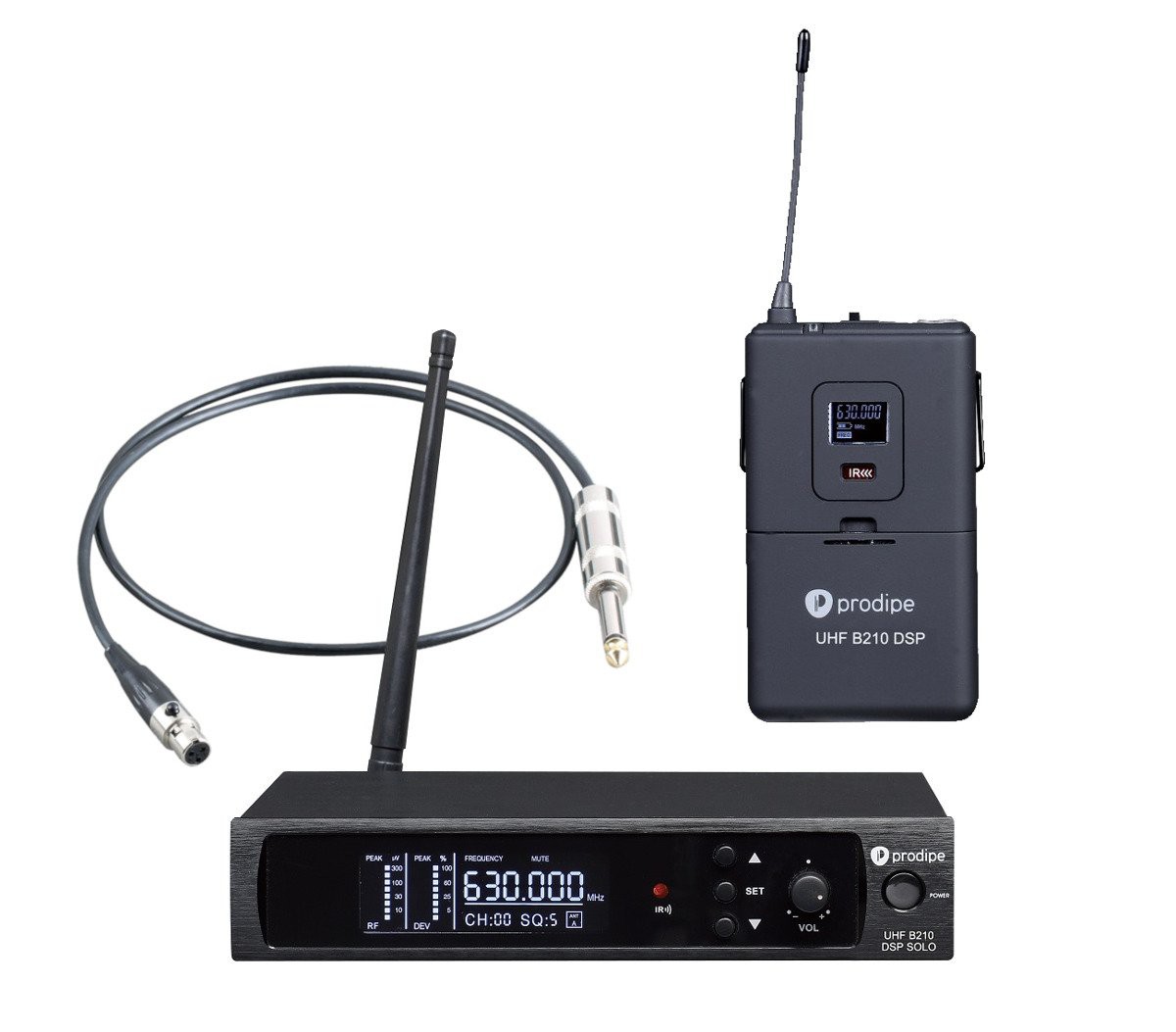 Prodipe UHF DSP SOLO GB210 - system bezprzewodowy Prodipe UHF DSP SOLO GB210 - system bezprzewodowy