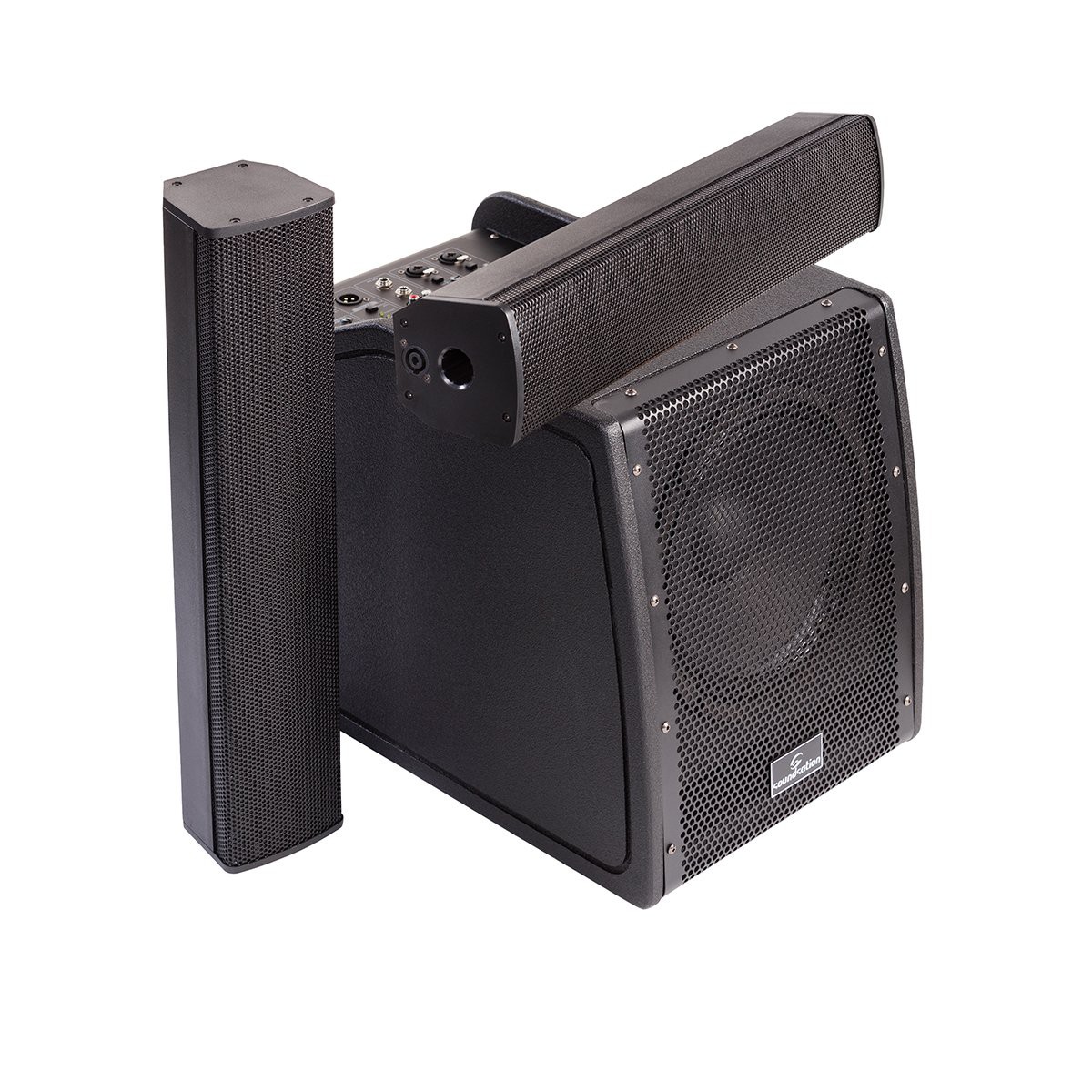 Soundsation LIVEMAKER X SET - zestaw nagłośnieniowy 1800W Soundsation LIVEMAKER X SET - zestaw nagłośnieniowy 1800W