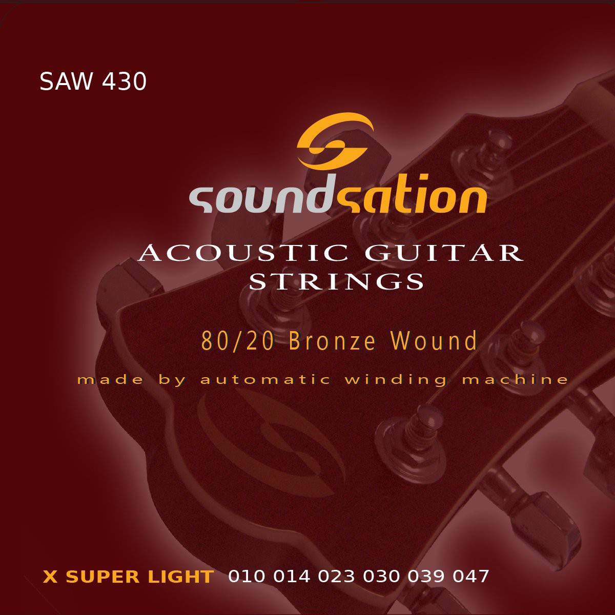 Soundsation SAW430 - struny do gitary akustycznej Soundsation SAW430 - struny do gitary akustycznej
