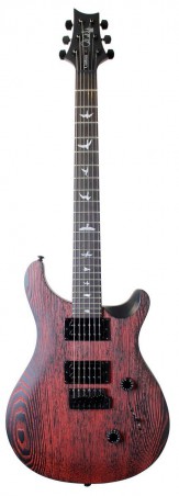 PRS SE Custom 24 Sand Blasted Swamp Ash Fire Red - gitara elektryczna, edycja limitowana