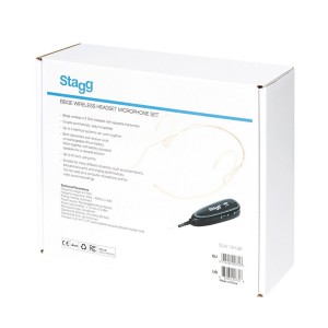 Stagg SUW SUW 12H-BE - nagłowny system bezprzewodowy 