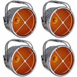 Briteq 4x BT-VINTAGE - cztery reflektory w stylu retro