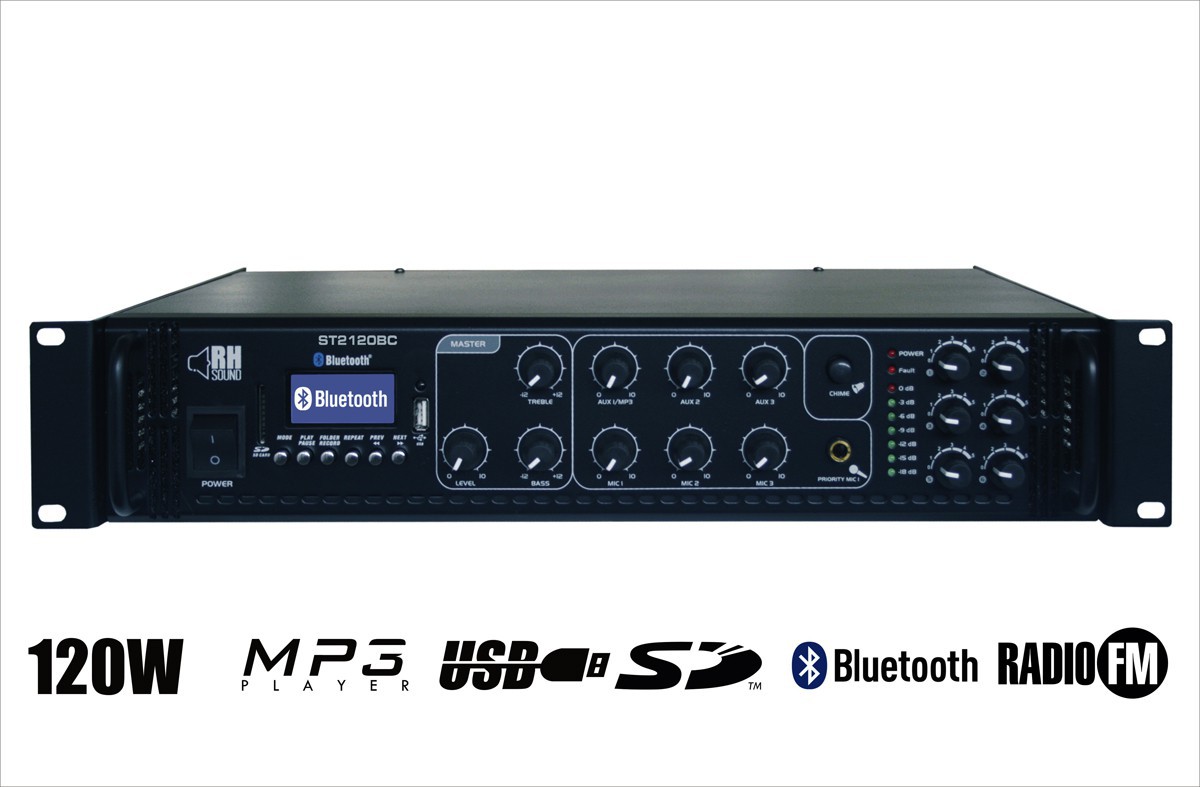 RH Sound ST-2120BC - wzmacniacz 100V
