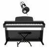 Ringway RP220 RW PVC - pianino cyfrowe + ława + słuchawki