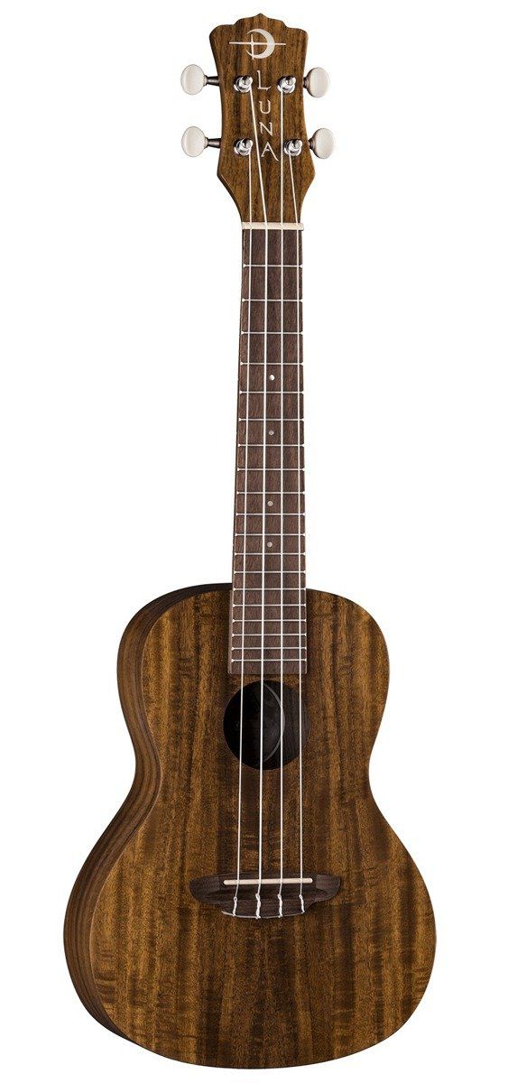 Luna Uke Flamed Acacia Concert - ukulele koncertowe