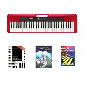 CASIO CT-S200 RD - keyboard + kolędy + kurs CD