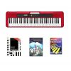 CASIO CT-S200 RD - keyboard + kolędy + kurs CD