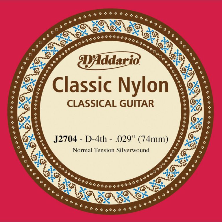 DADDARIO J2704 - pojedyncza struna do gitary klasycznej (029)