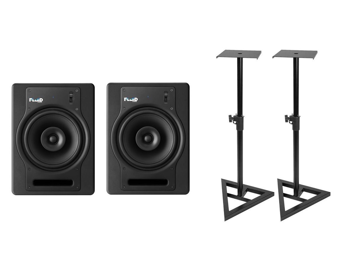 Fluid Audio FX8 bk - aktywne monitory studyjne (para)