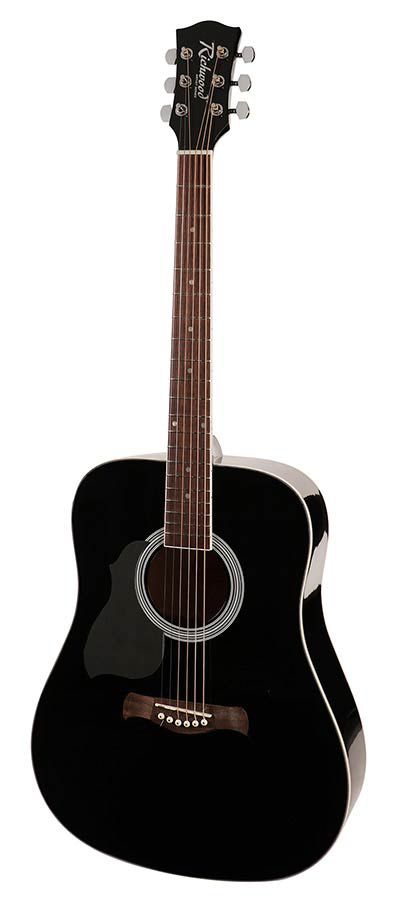 Richwood RD-12L-BK - Gitara Akustyczna leworęczna