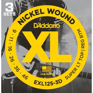 D'ADDARIO EXL1253D - zestaw strun do gitary elektrycznej