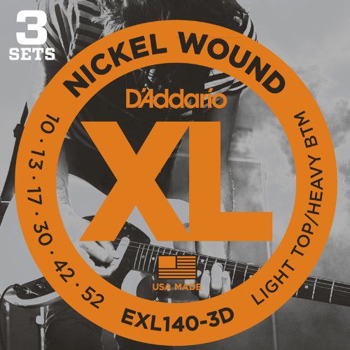 D'ADDARIO EXL140-3D - zestaw strun do gitary elektrycznej
