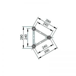 Alustage AL33050 - Kratownica 0,5m