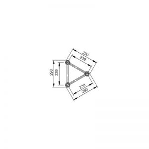 Alustage ALE33050 - Kratownica 0,5m