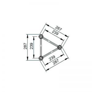 Alustage ALC33050 - Kratownice 0,5m