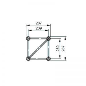 Alustage ALC34050 - Kratownica 0,5m