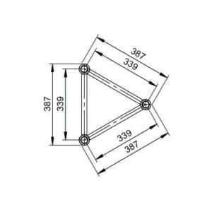 Alustage ALC43050 - Kratownica 0,5 m