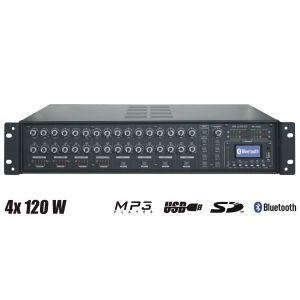 RH Sound PA-4120 - wzmacniacz wielostrefowy 100V