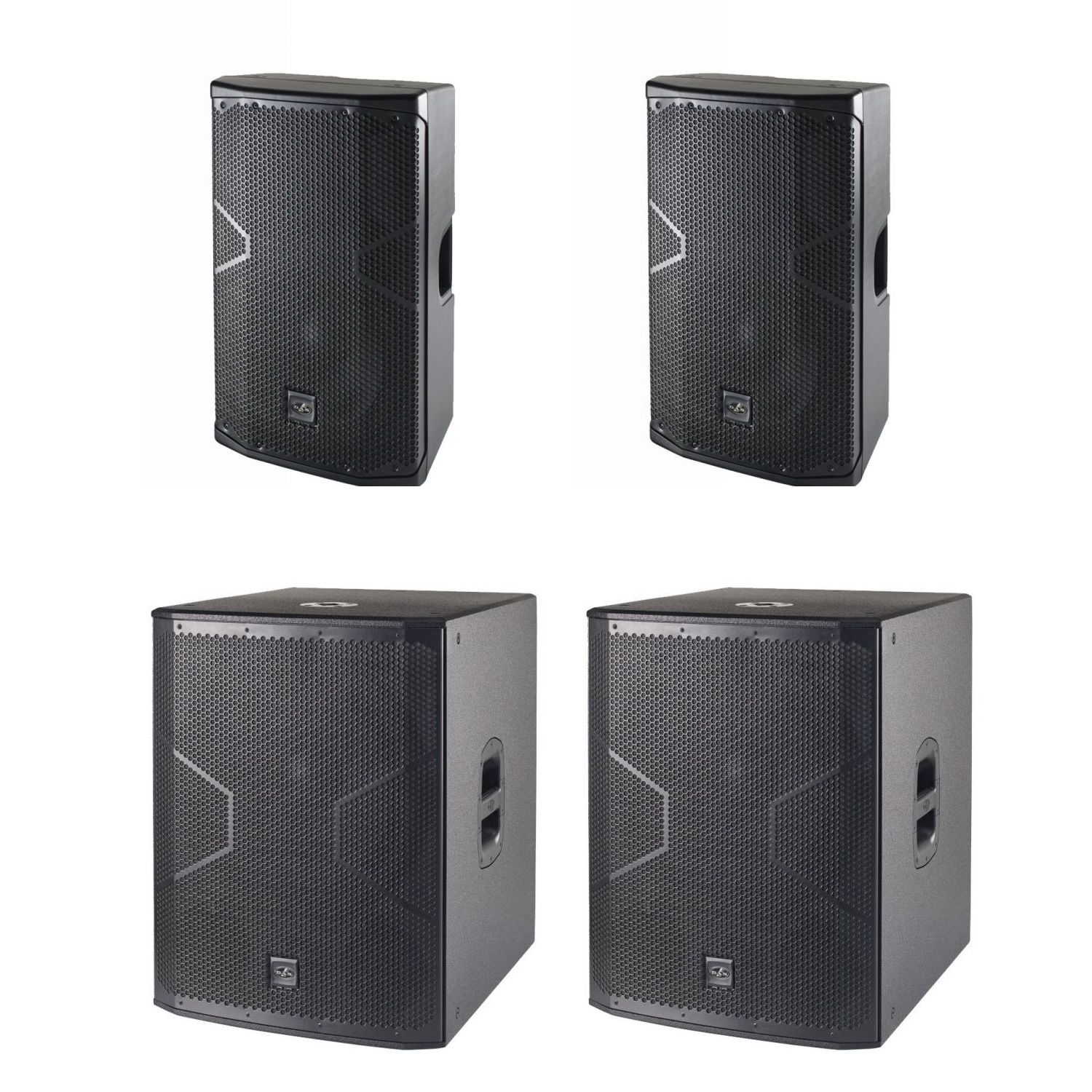 Das Audio 2x Altea 412a + 2x ALTEA-718A - aktywny zestaw nagłośnieniowy
