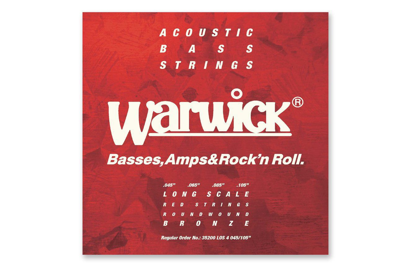 WARWICK 35200LOS - struny do gitary basowej Set, 4-String, .045-.105, Bronze, Long Scale
