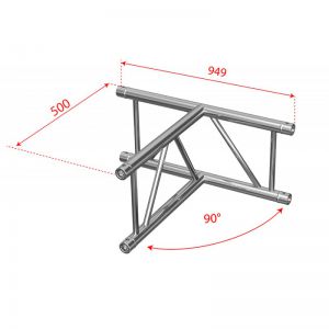 Alustage ALE32T35V - Narożnik