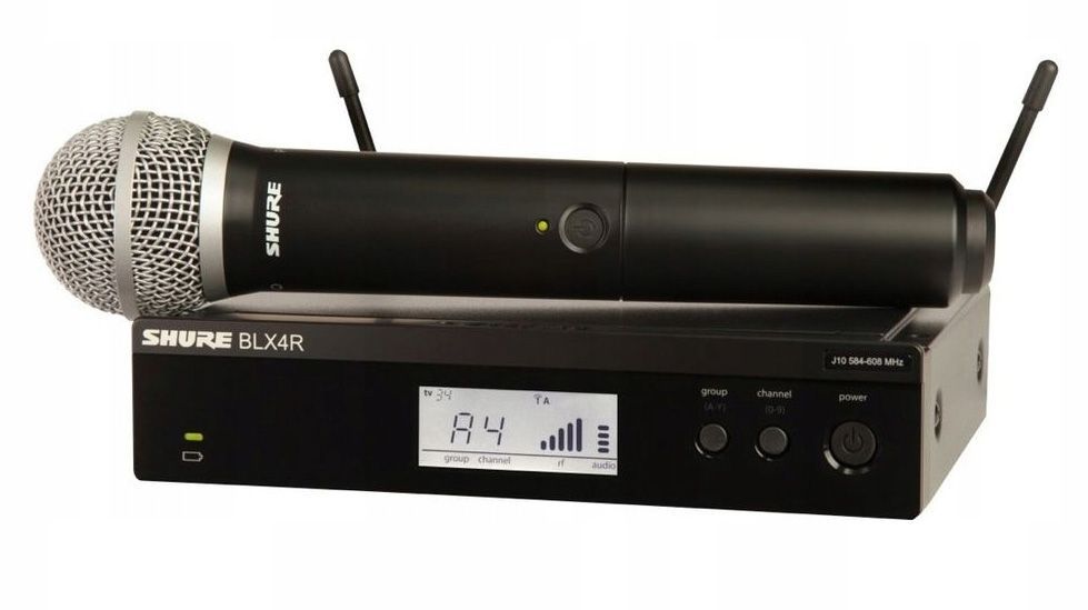Shure BLX24RE/PG58 - system bezprzewodowy do ręki