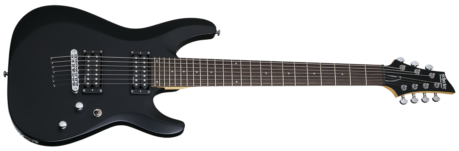 Schecter C-7 DELUXE SBK - gitara elektryczna