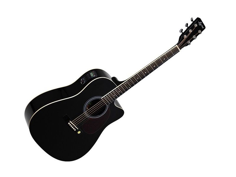 Ever Play AP-400 CEQ BK - gitara elektro-akustyczna