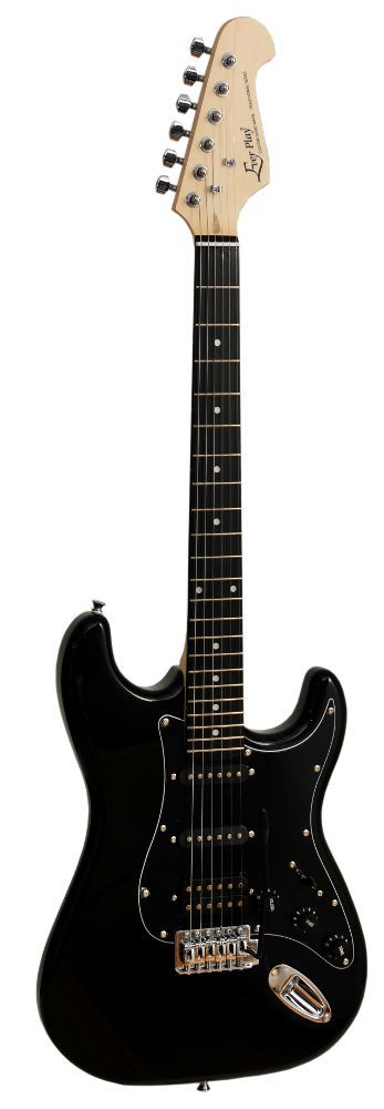 Ever Play ST-2 SSH BK/BK - gitara elektryczna