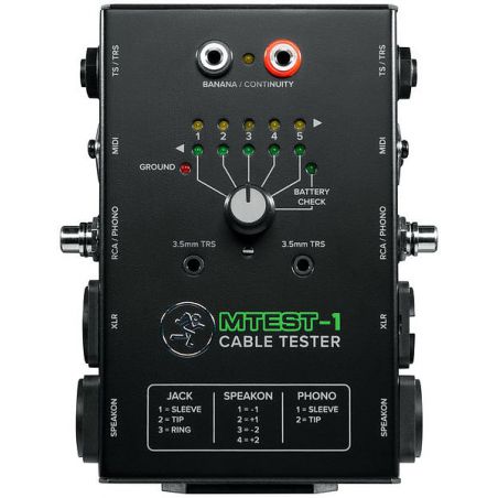 MACKIE M TEST 1 tester kabli