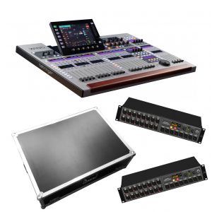 Behringer Wing Set 3 - Mikser cyfrowy + case + 2x stage box